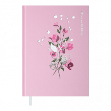 Датований щоденник А5 Buromax ALLURE рожевий