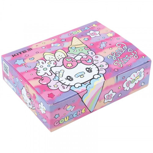 Гуаш Kite Hello Kitty 12кол 20мл