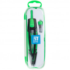 Циркуль+грифель у футлярі салатовий 160 мм