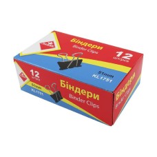 Біндер 51мм KLERK 12шт.
