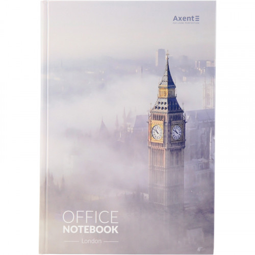 Книга обліку А4 192арк т/о # офсет Axent London