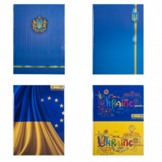 Книга обліку А4  96арк т/о # Укр.симв ВUROМAX