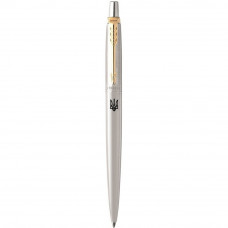 Ручка Паркер Jotter Ukraine сталь з поз. кул. Тризуб