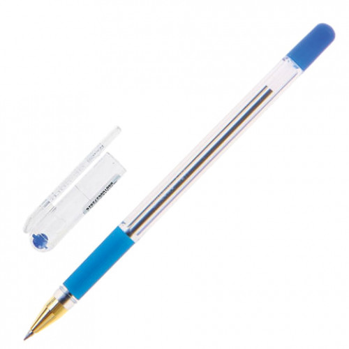 Ручка кулькова масло "Unimax" G-Gold (синя)