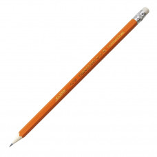 Олівець KLERK  з ластиком асорті