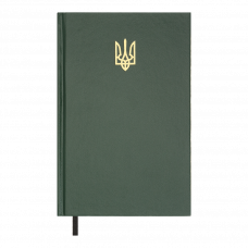 Щоденник НЕдатований А5- Brisk AIRY зелений , бумвініл