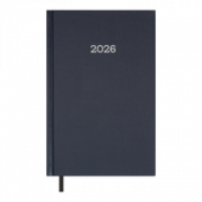 Щоденник датов. 2026 SIMPLE, A5, синій, бумвініл