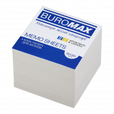 Блок не клеєний Білий 90*90*80мм  1000арк JOBMAX