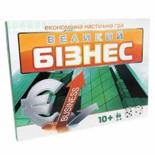 Гра Велика 30452 (укр) Стратег, "Великий Бізнес", у кор-ці 38-29-4см