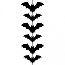Гірлянда пап. фігурна Yes! Fun Хелловін "Кажан", 13 фігурок, 3м, вертикальна