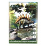 Картон кольоровий двосторонній (целюлозний) DINO, А4, 8 кольорів - 8 аркушів, 215 г/м2, KIDS Line