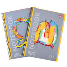 Зошит для записів YES А4/80 од.спіраль Notebook UA
