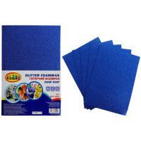 фоаміран A4 2 мм, 10 аркушів, синій