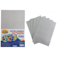 фоаміран A4 2 мм, 10 аркушів, срібний