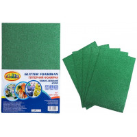 фоаміран A4 2 мм, 10 аркушів, темно-зелений
