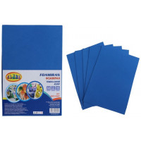 фоаміран A4 2 мм, 10 аркушів, темно-синій