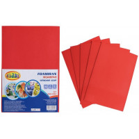 фоаміран A4 2 мм, 10 аркушів, червоний