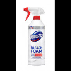 Спрей-піна  д/чищ унітазів та ванн, DOMESTOS 435 мл Відбілювання та блиск