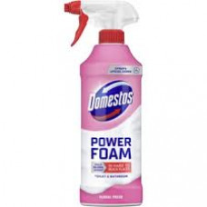Спрей-піна  д/чищ унітазів та ванн, DOMESTOS 435 мл Квіткова свіжість