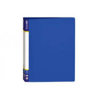 Папка 2 кільця E А4 з карман 700мкм синя