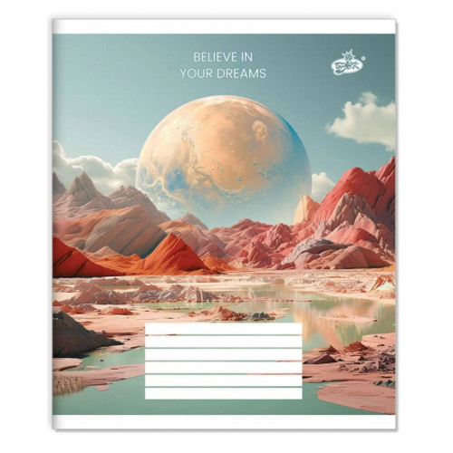 Зошит 60арк. клітинка Бриск ТВ-15 №2697 Інші планети