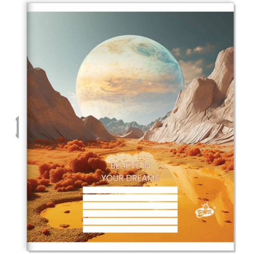 Зошит 60арк. клітинка Бриск ТВ-15 №2697 Інші планети