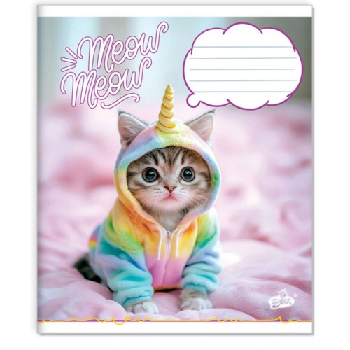 Зошит 24арк. клітинка Бриск ТВ-109 №2663 Котокосплей