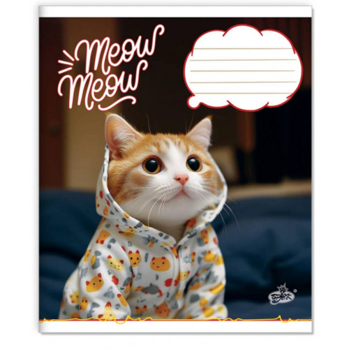 Зошит 24арк. клітинка Бриск ТВ-109 №2663 Котокосплей