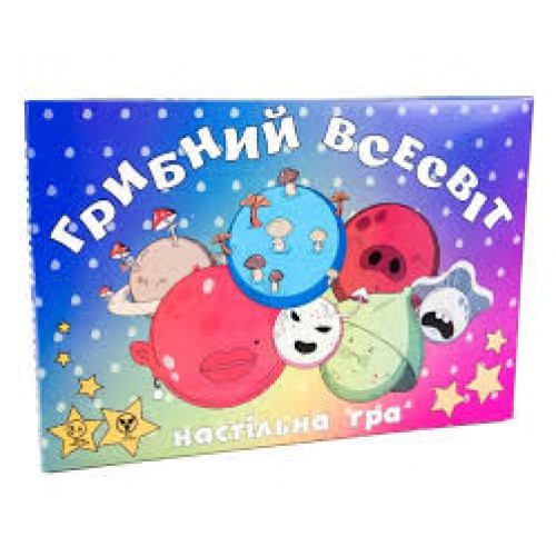 Настільна гра 30337 (укр) "Грибний всесвіт", в кор-ці 37-25,5-2см