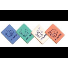 Гумка MILAN 460 цветные (тип Слон)