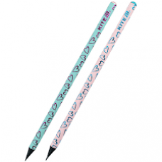 Олівець графітний з кристалом Hearts