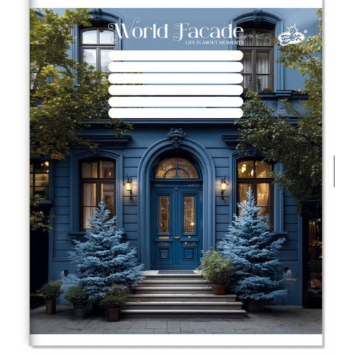 Зошит 60арк. клітинка Бриск ТВ-15 №2698 Фасад