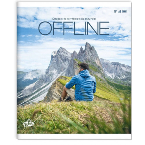 Зошит 96арк. клітинка Бриск ТВ-17 №2703 Поза мережею