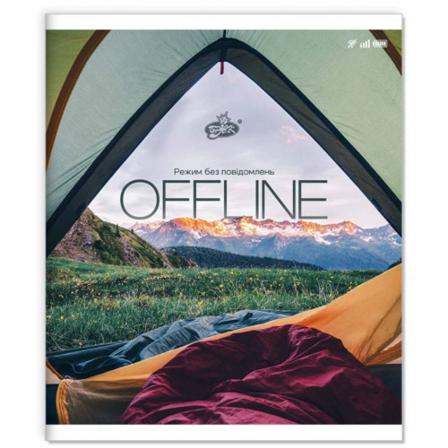 Зошит 96арк. клітинка Бриск ТВ-17 №2703 Поза мережею