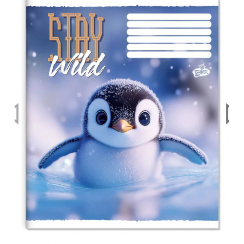 Зошит 12арк. клітинка Бриск ТВ-107 №2653 Славна фауна