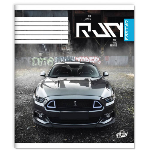 Зошит 24арк. клітинка Бриск ТВ-109 №2669 Авто у мiстi