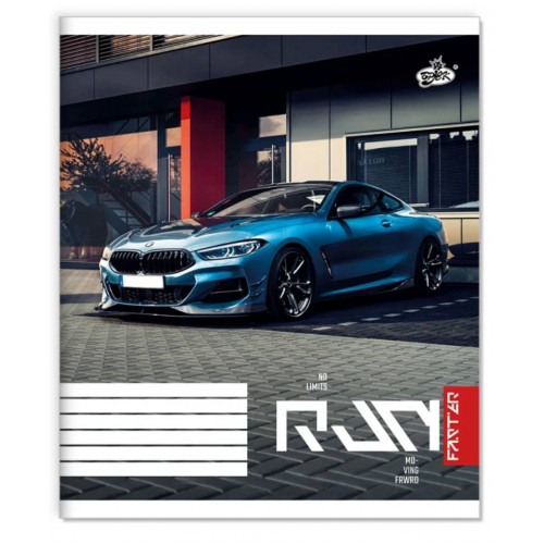 Зошит 24арк. клітинка Бриск ТВ-109 №2669 Авто у мiстi