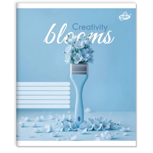 Зошит 48арк. клітинка Бриск ТВ-14 №2689 Блум