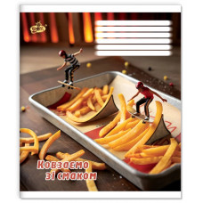 Зошит 48арк. клітинка Бриск ТВ-14 №2690 Грай зi смаком