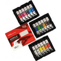 Набір акрилових фарб 18*20мл, ROSA Studio