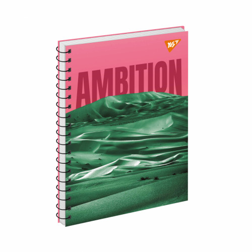 Зошит для записів YES А5/80 од.спіраль Motivation