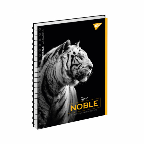 Зошит для записів YES А5/80 од.спіраль Noble