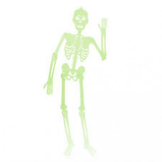 Декор Yes! Fun Хелловін "Скелет" 90см, світиться у темряві