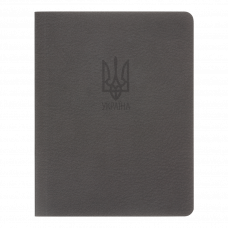 Книга записна MILITARY, А6, 64 аркуші, клітинка, обкл. з синтетичного каменя, графіт