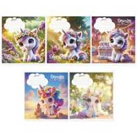 Зошит 12арк.  коса лінія Бриск ТВ-107 №2644 Роби свiт чарiвним