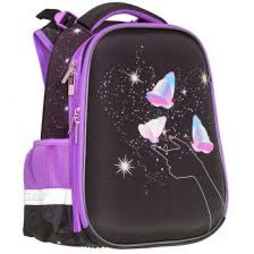 ранець SchoolCase 2 відділення, 38х29х16см, поліестер, "Butterfly", 2513C