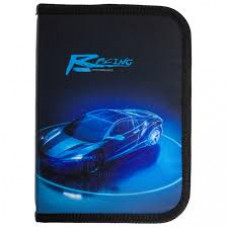 пенал 1-яр. пустий, поліестер, "Fast Car", 25007C