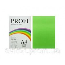 PROFI color папір офіс  A4 80г/м 100арк насичений зелений Deep Parrot