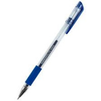 Ручка гелева Axent Delta з грипом 0,7мм, синя