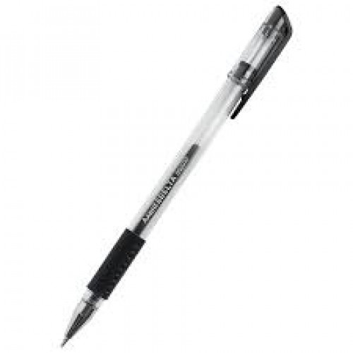 Ручка гелева Axent Delta з грипом 0,7мм, чорна Ручка гелева Axent Delta з грипом 0,7мм, чорна